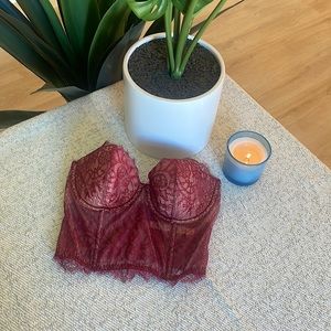 Victorias Secret Balconette Bra Crop Top